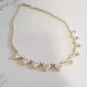 Victoria's Secret Heart Choker Necklace